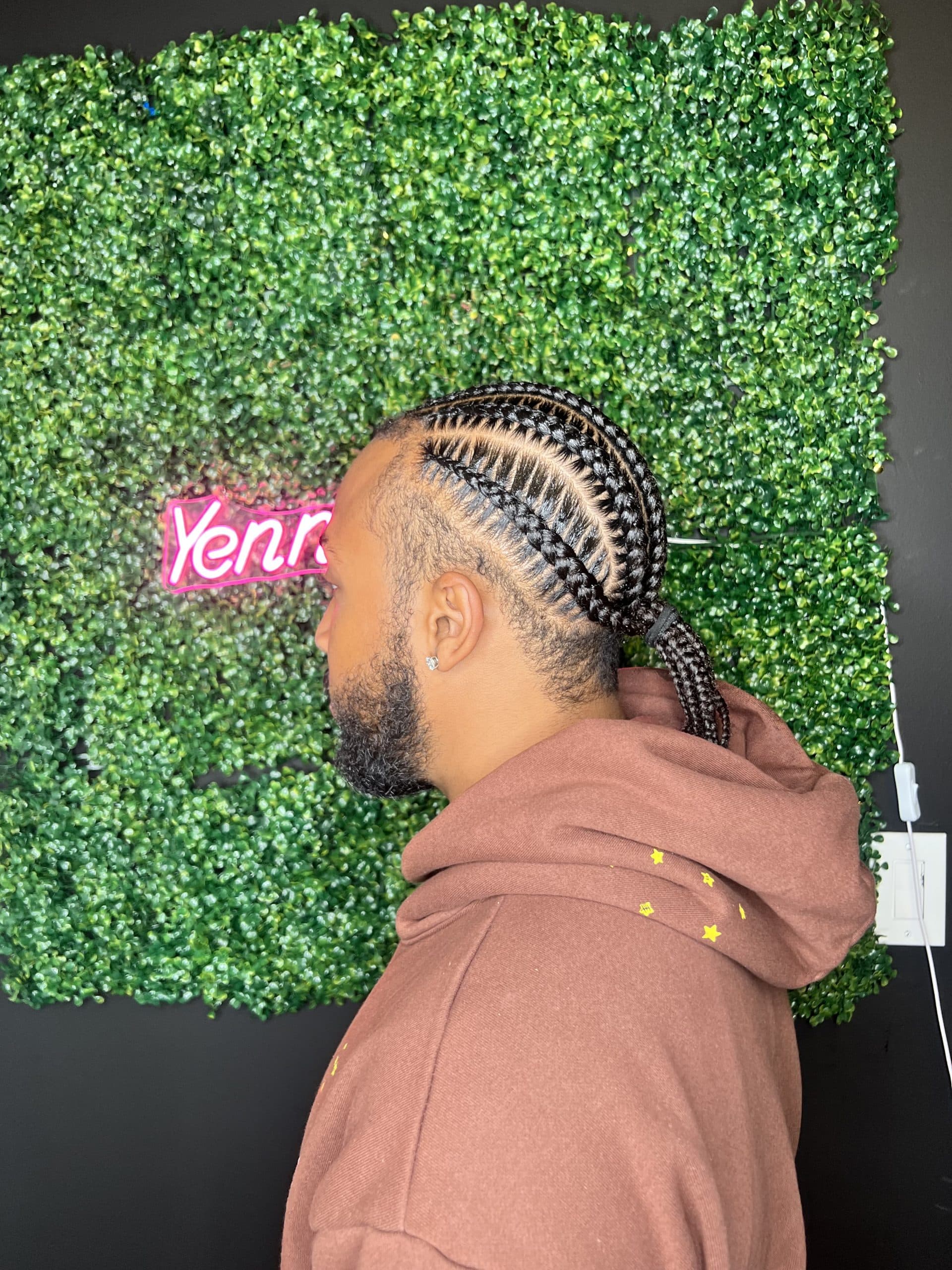 Yennenga's Touch Braiding work 1